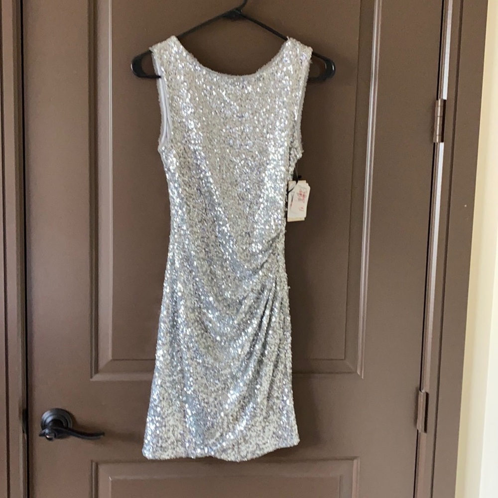 NWT Ali Ro sequin mini dress Size S